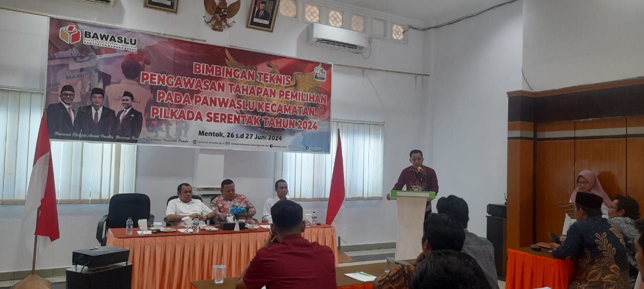 Bimtek Pengawasan Pemilihan Tahun 2024