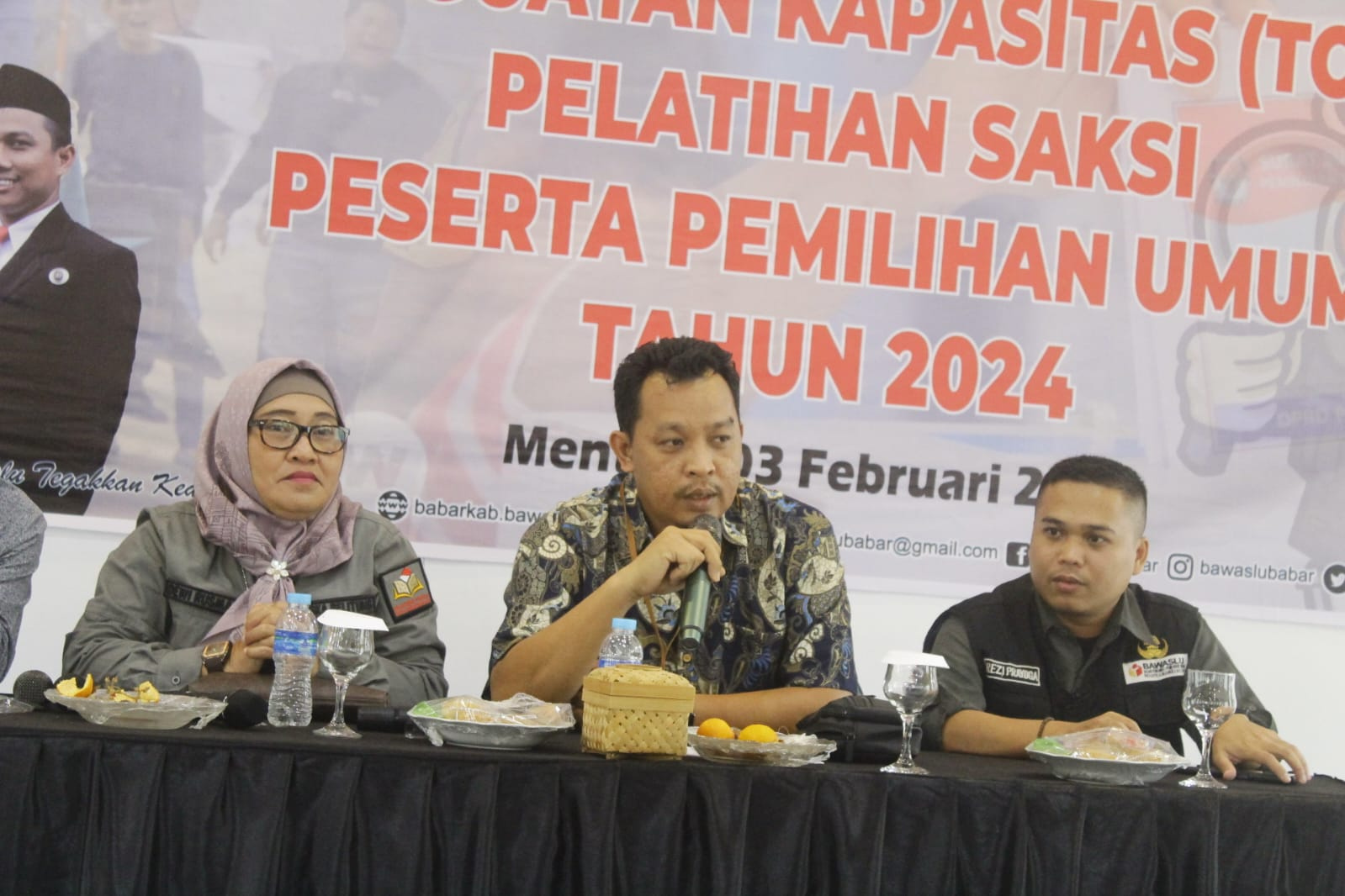 Rapat Pelatihan Saksi Penguatan Kapasitas 