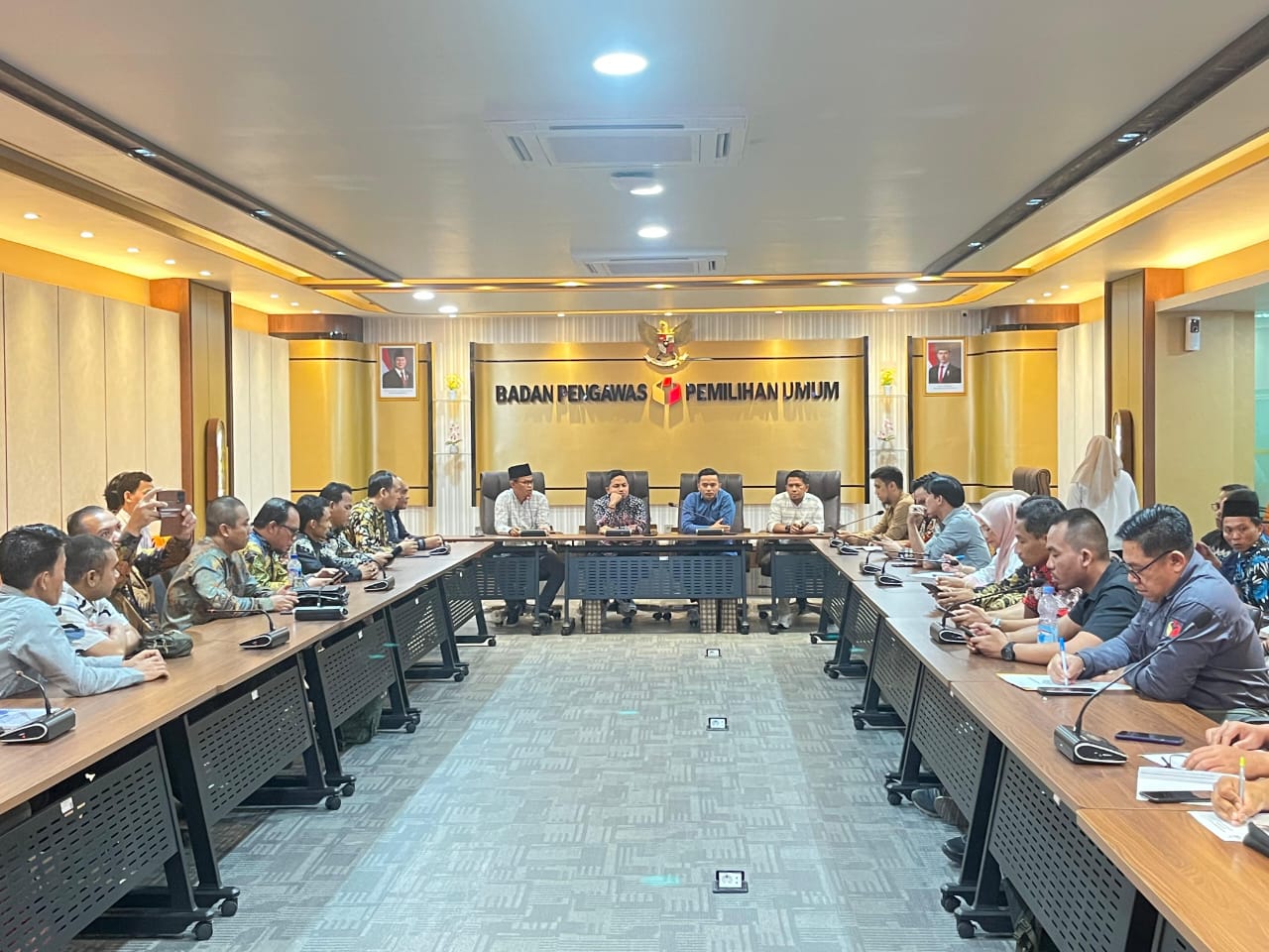 Penyampaian Laporan Akhir Pencegahan di Bawaslu RI