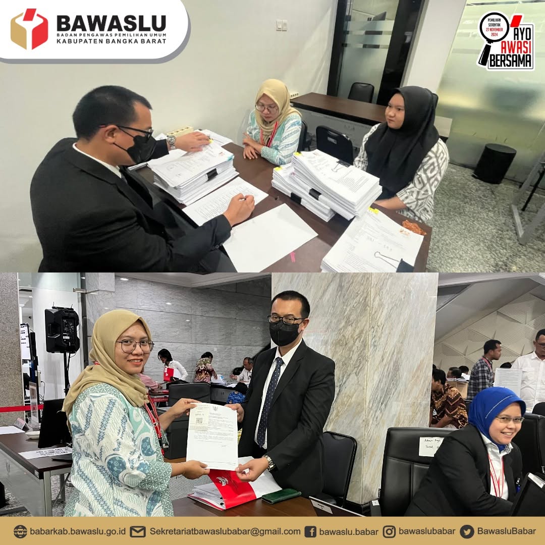 Penyerahan Keterangan Tertulis dan Alat bukti PHP 