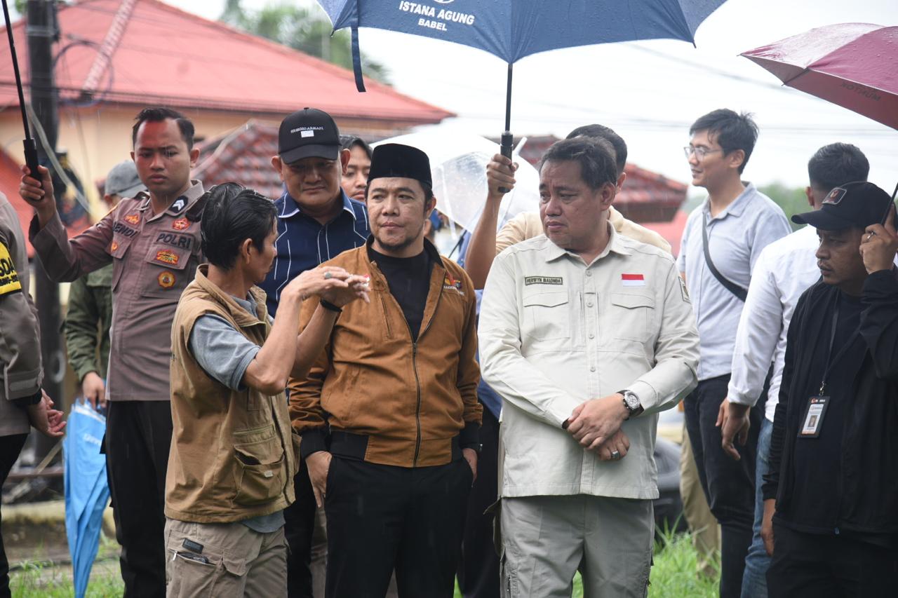 Pimpinan Bawaslu RI Herwyn JH Malonda Pantau Langsung Perhitungan Suara Ulang di Bangka Barat