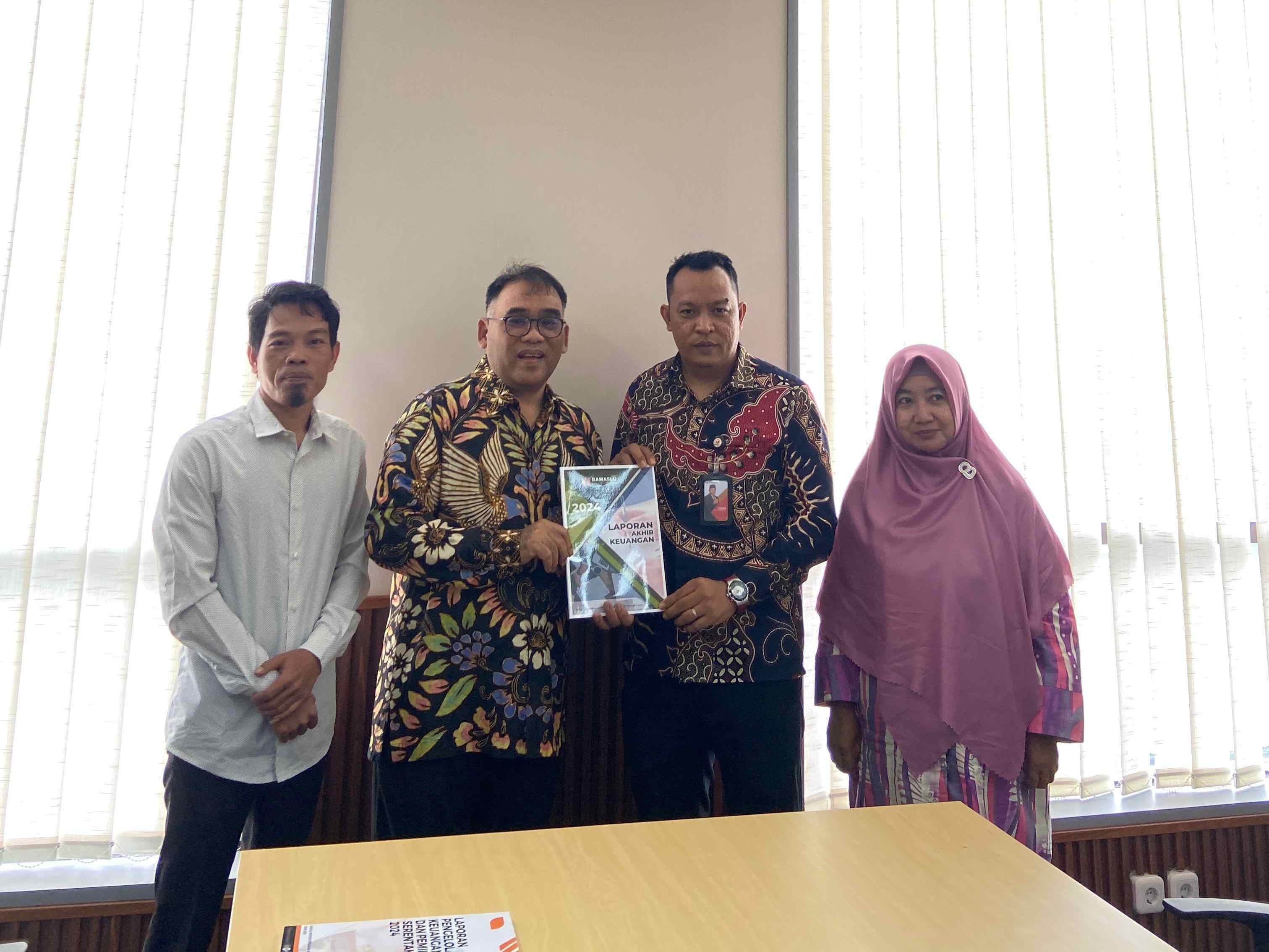 Penyerahan Laporan Keuangan Pemilu dan Pemilihan 2024