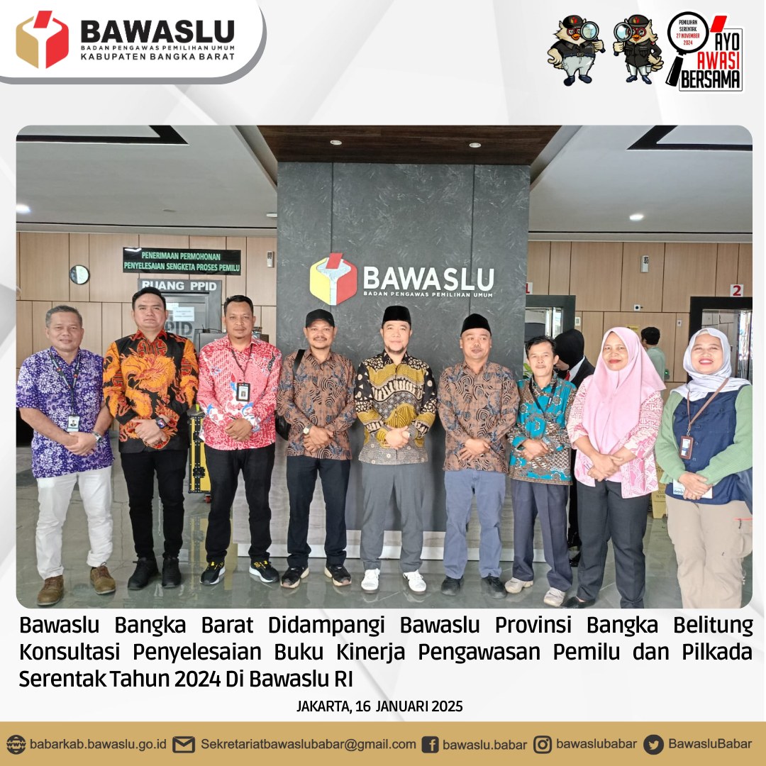 Konsultasi ke Bawaslu RI