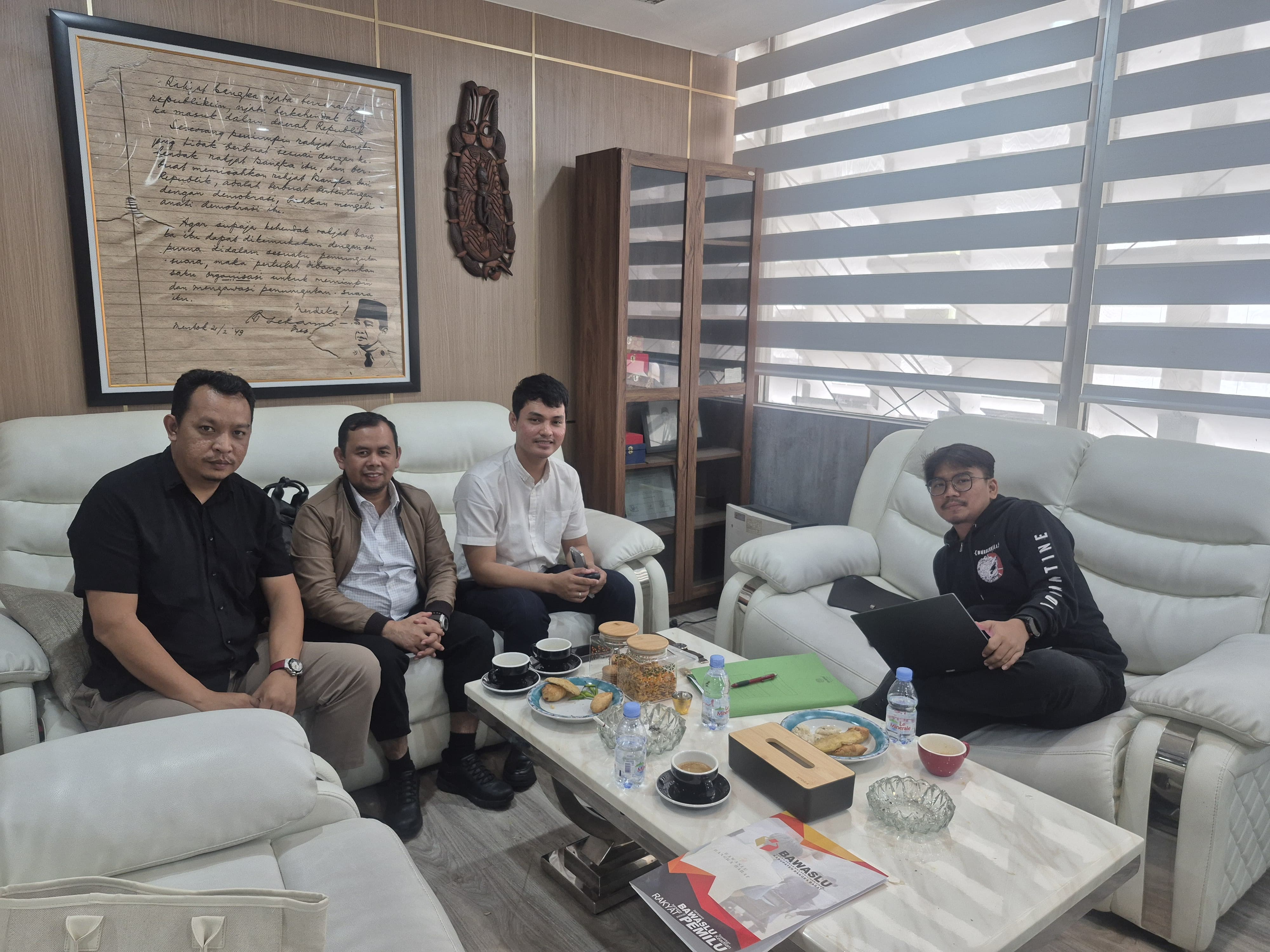 Bawaslu Bangka Barat Lakukan Konsultasi ke Bawaslu RI dan MK