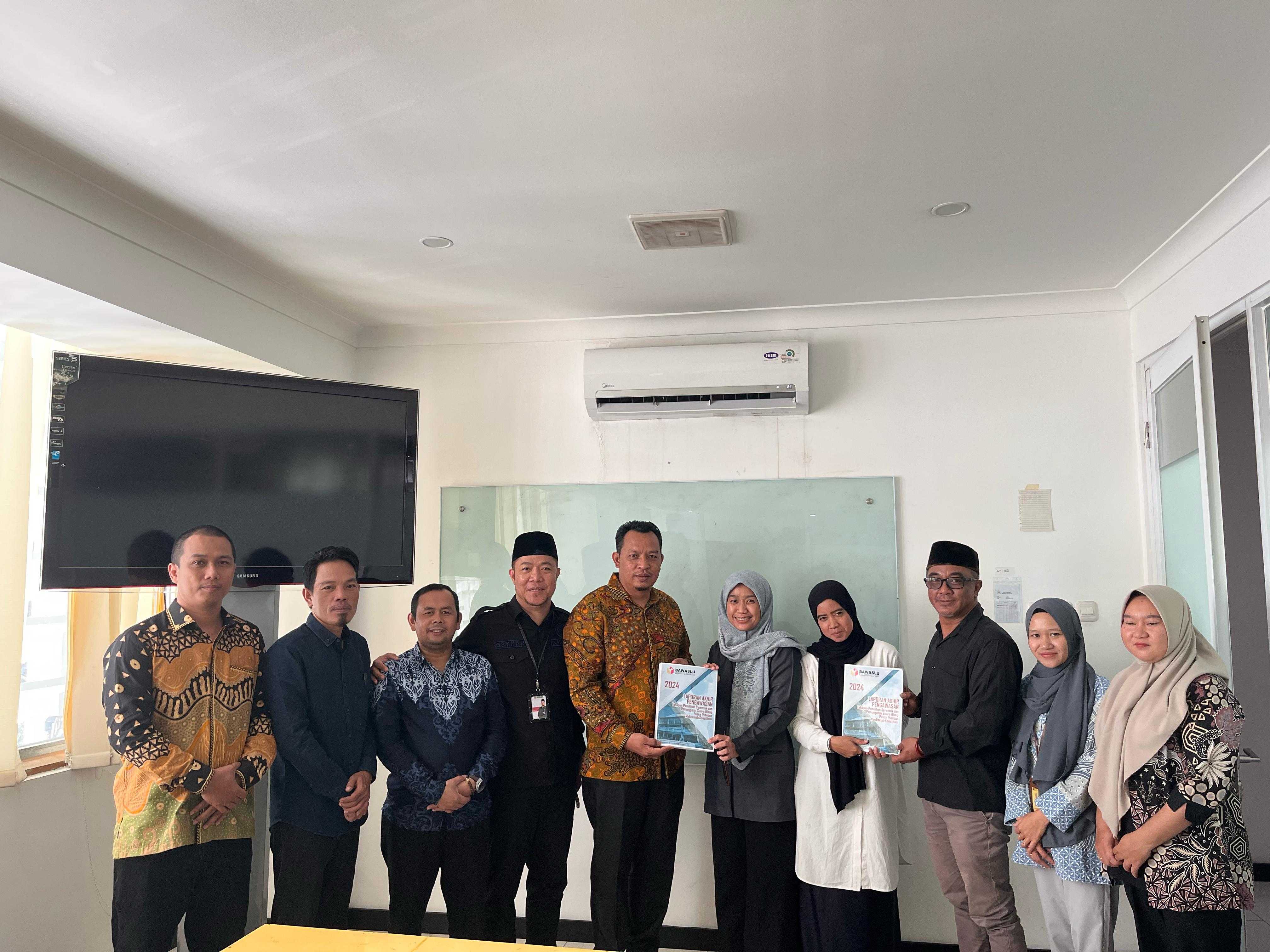 Penyampaian Laporan Akhir Pengawasan PSU 