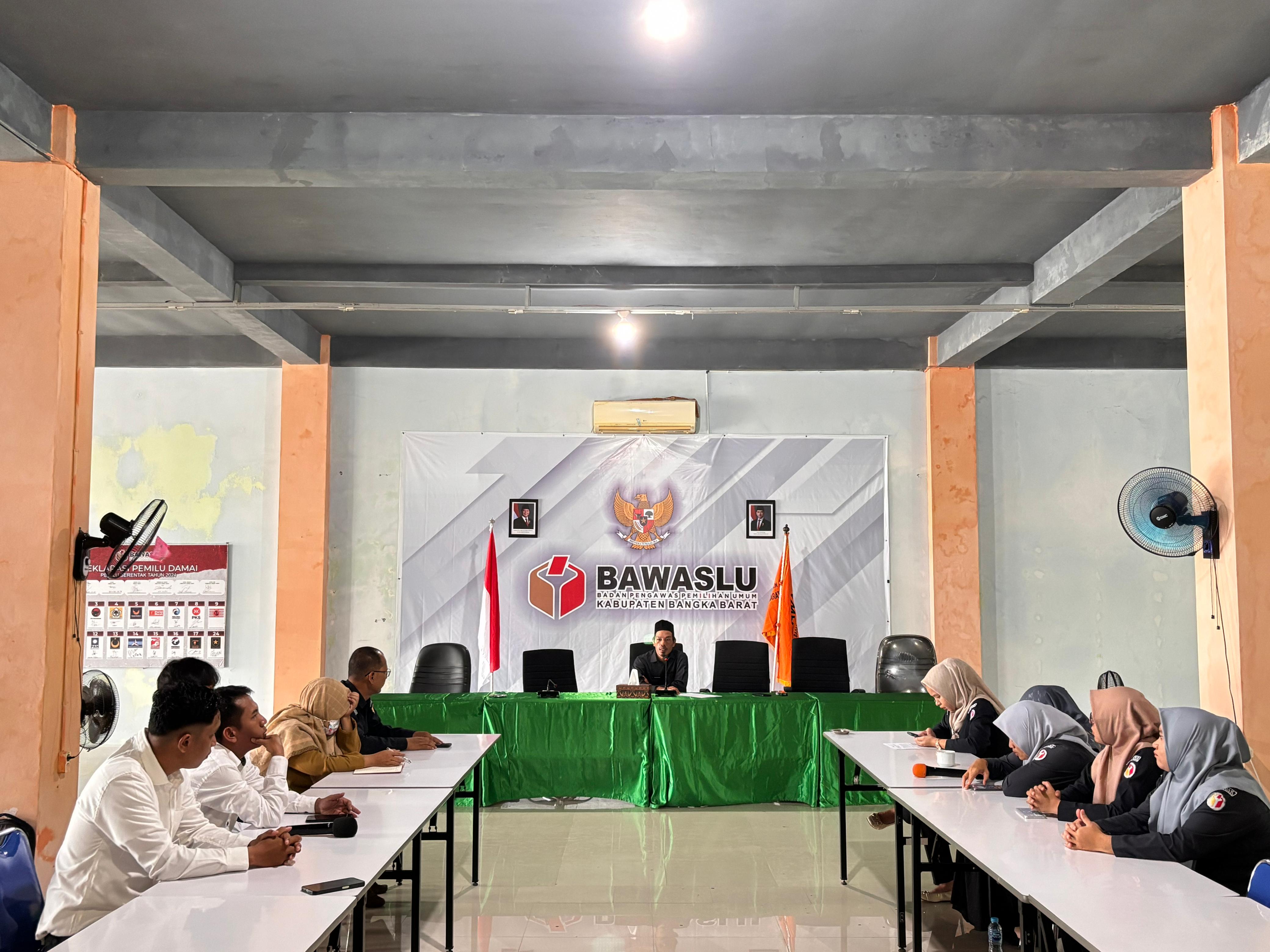Bawaslu Bangka Barat Sambut Kedatangan Tiga CPNS Bawaslu TA 20