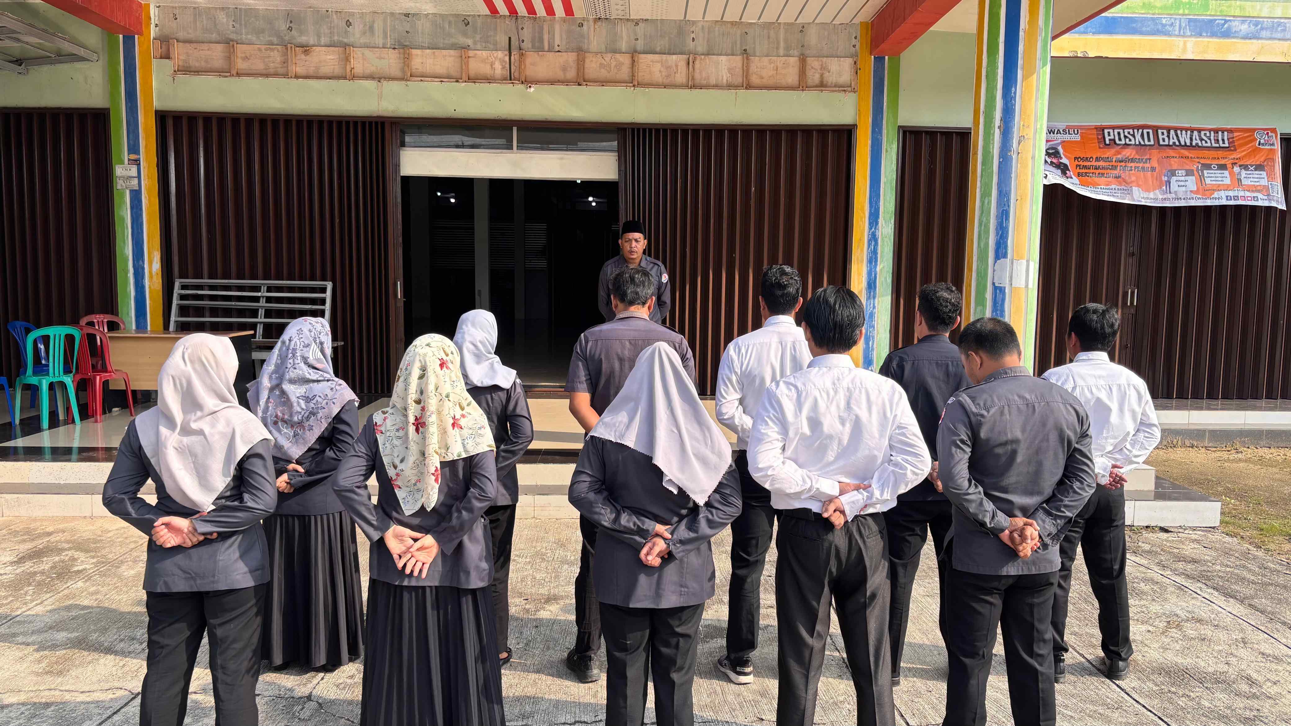 Apel Pagi Bawaslu Kabupaten Bangka Barat Senin 21 Juli 2025