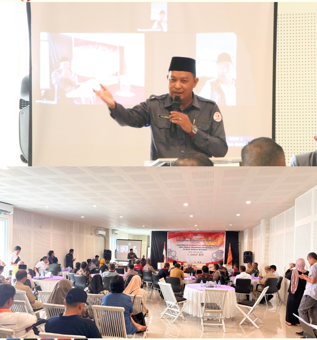 Ketua Bawaslu membuka kegiatan Penguatan Kelembagaan Bawaslu 