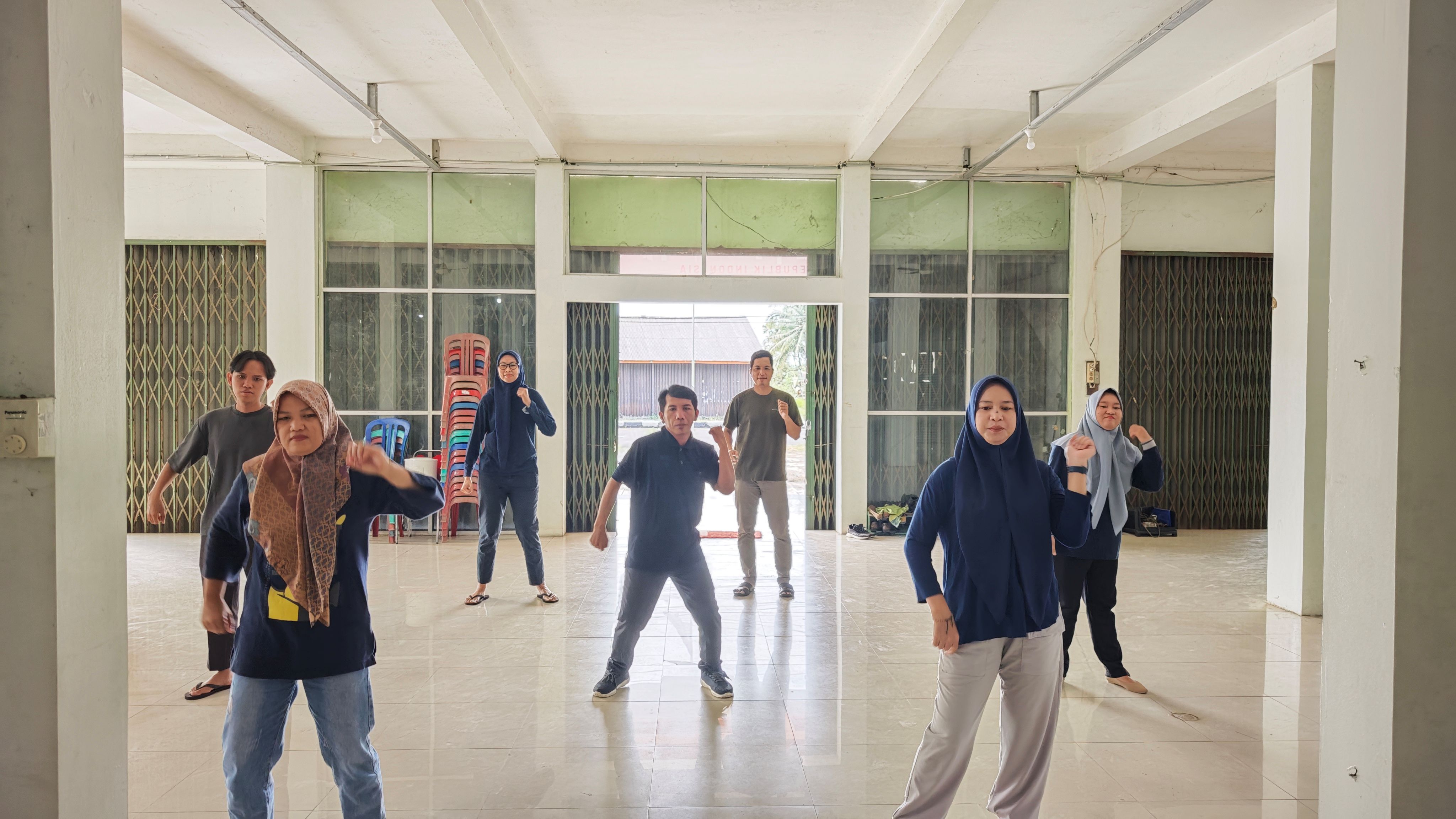 Senam Pagi Bersama Bawaslu Bangka Barat