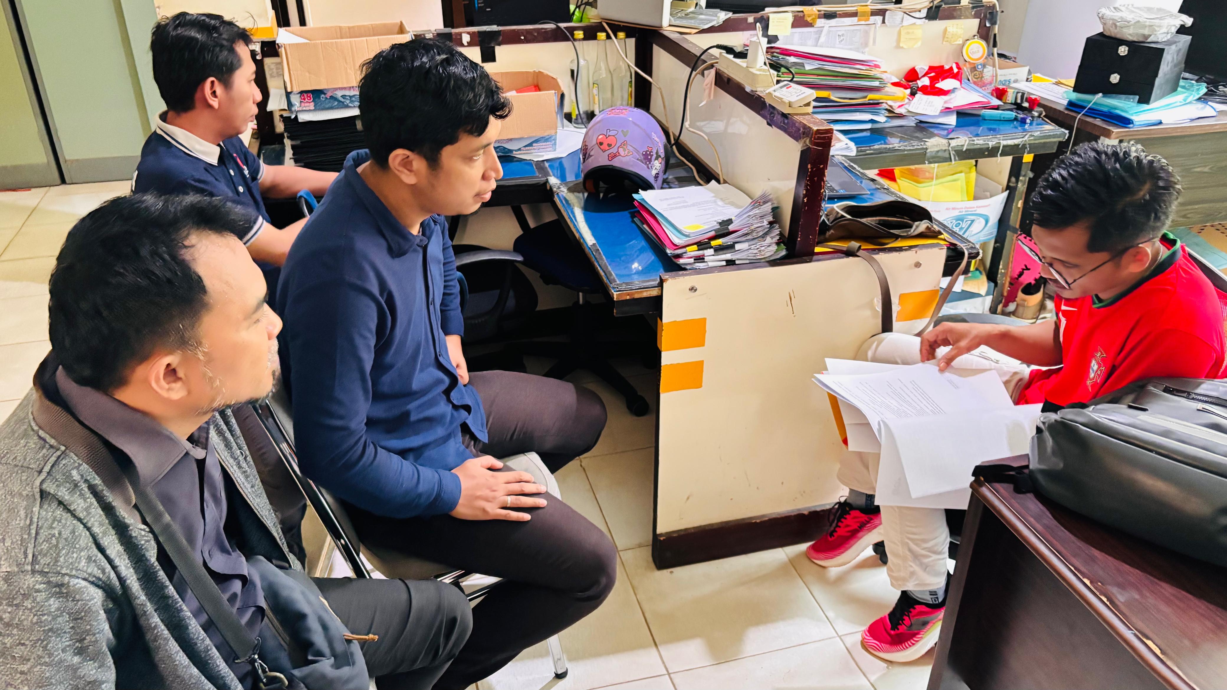 Audiensi dengan Kwarcab Pramuka Terkait Pembentukan Saka Adhyasta Pemilu