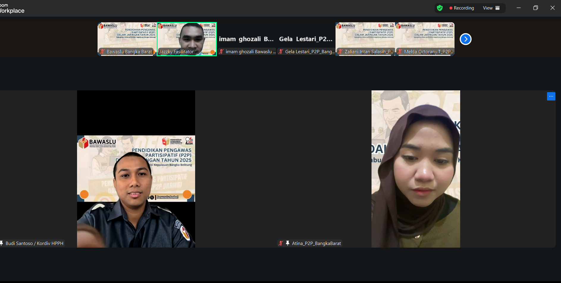 Pendidikan Pengawas Partisipatif Dalam Jaringan Tahun 2025