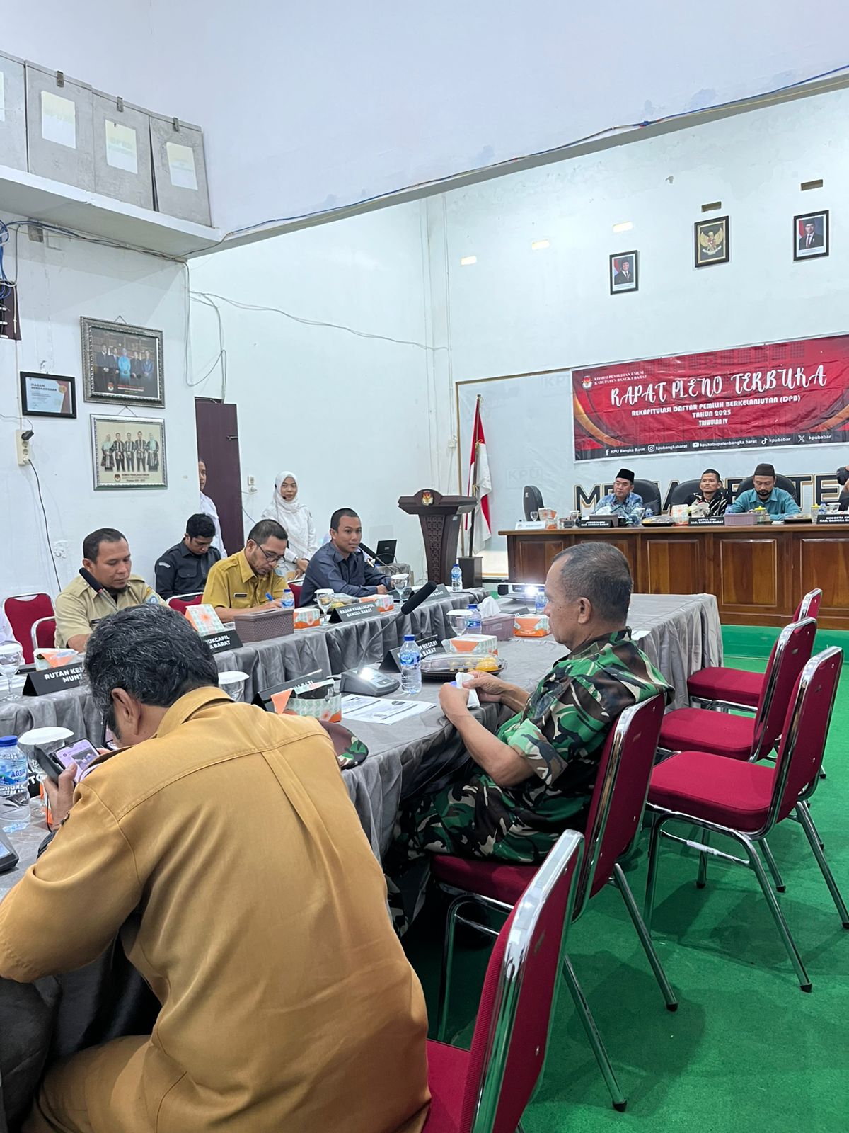 Persiapan Rekapitulasi DPB Triwulan IV Tahun 2025