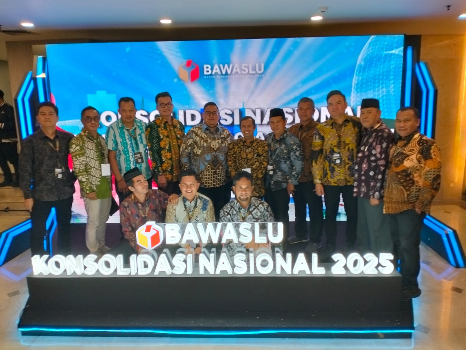 Pimpinan Bawaslu Bangka Barat Hadiri Konsolnas Penguatan Tata Kelola Kelembagaan Pengawasan Pemilu di Jakarta