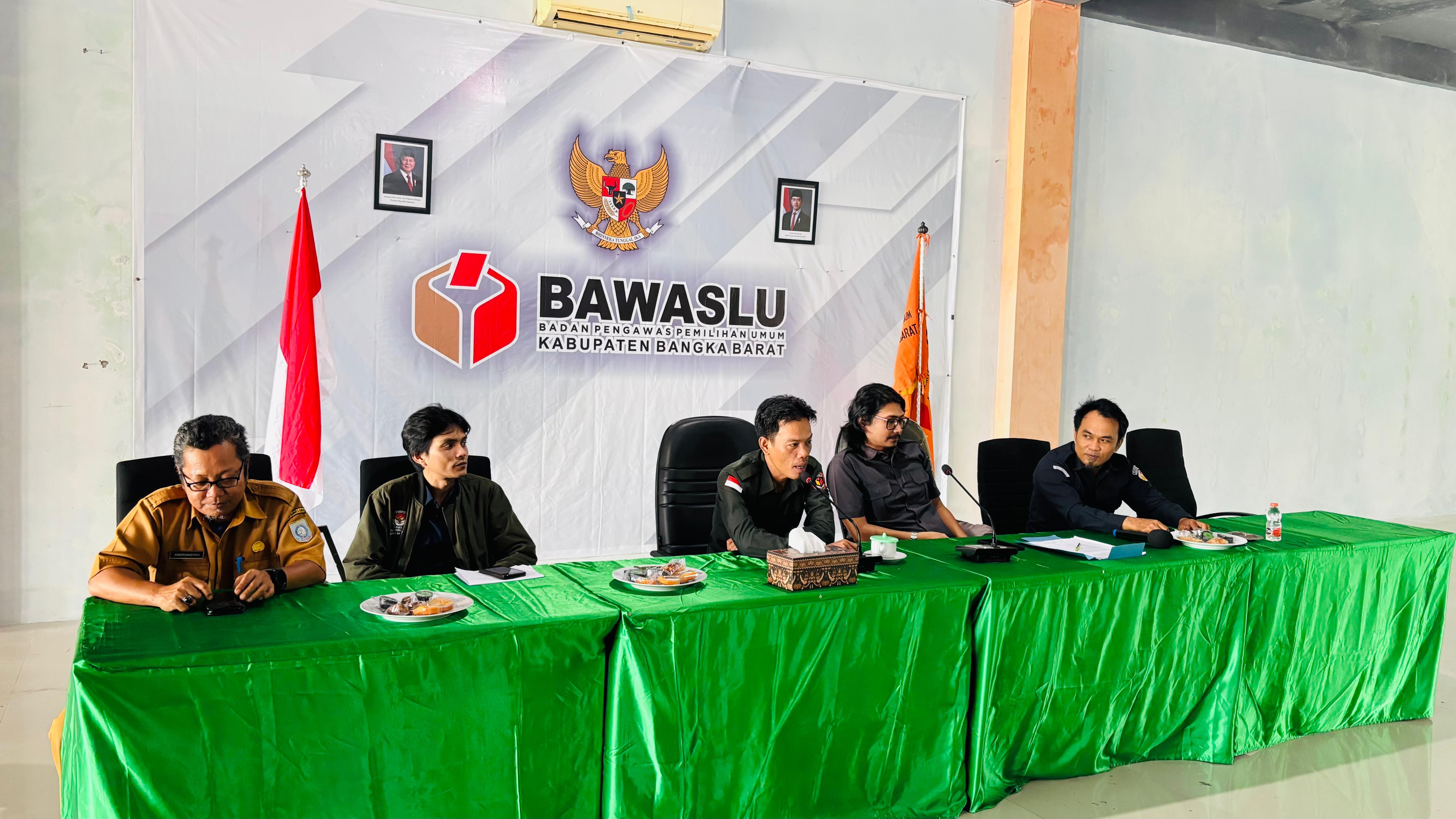 Rakor Penyelesaian Sengketa Pengawasan Pemutakhiran Data Partai Politik Berkelanjutan Tahun 2025