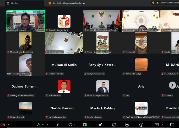 Bawaslu Bangka Barat Ikuti Ngabuburit Pengawasan 2026, Perkuat Kapasitas Penegakan Hukum Pemilu