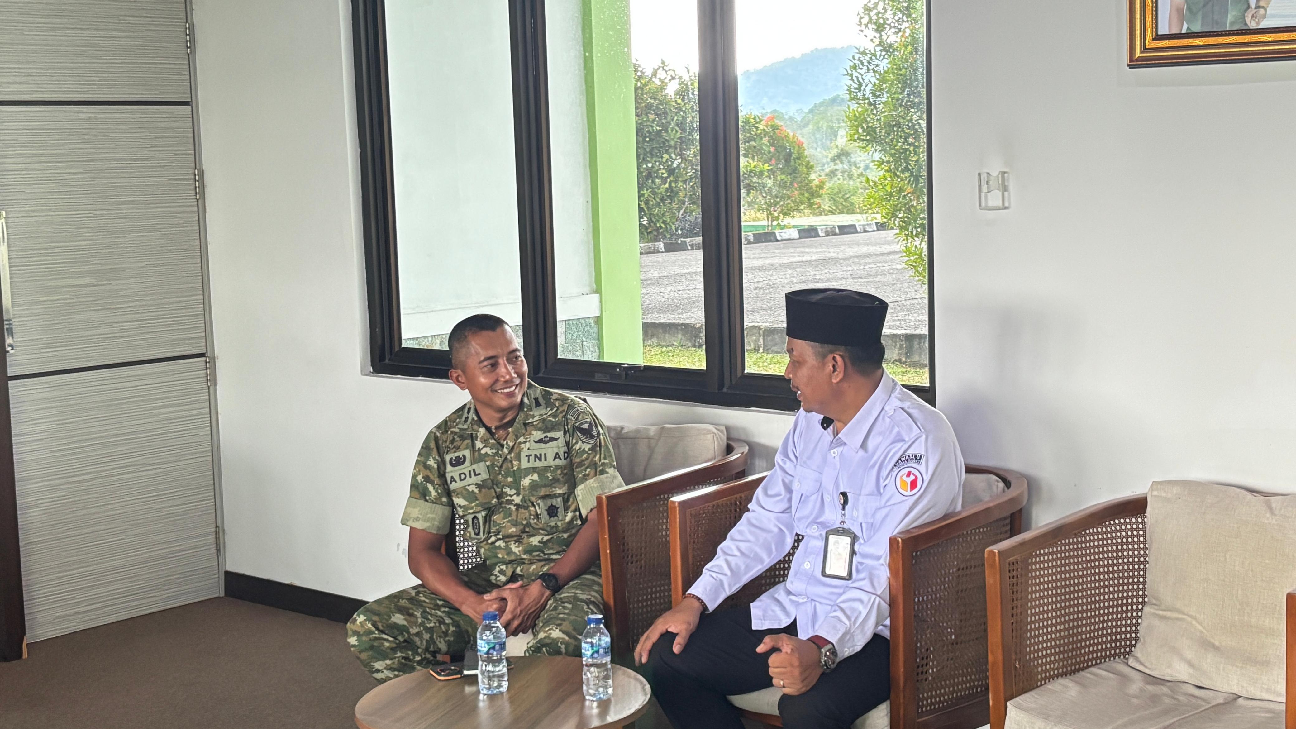 Perkuat Sinergi Kelembagaan, Bawaslu Bangka Barat Silaturahmi ke Kodim 0431/Bangka Barat