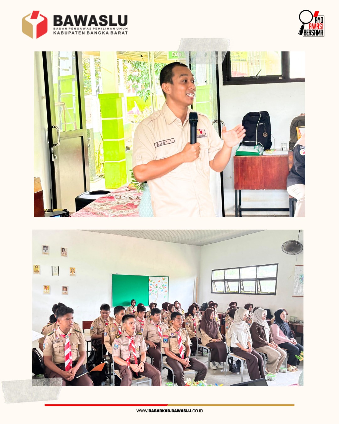 Bawaslu Bangka Barat Perkuat Peran Generasi Muda melalui Pendidikan Pengawas Partisipatif Tahun 2026