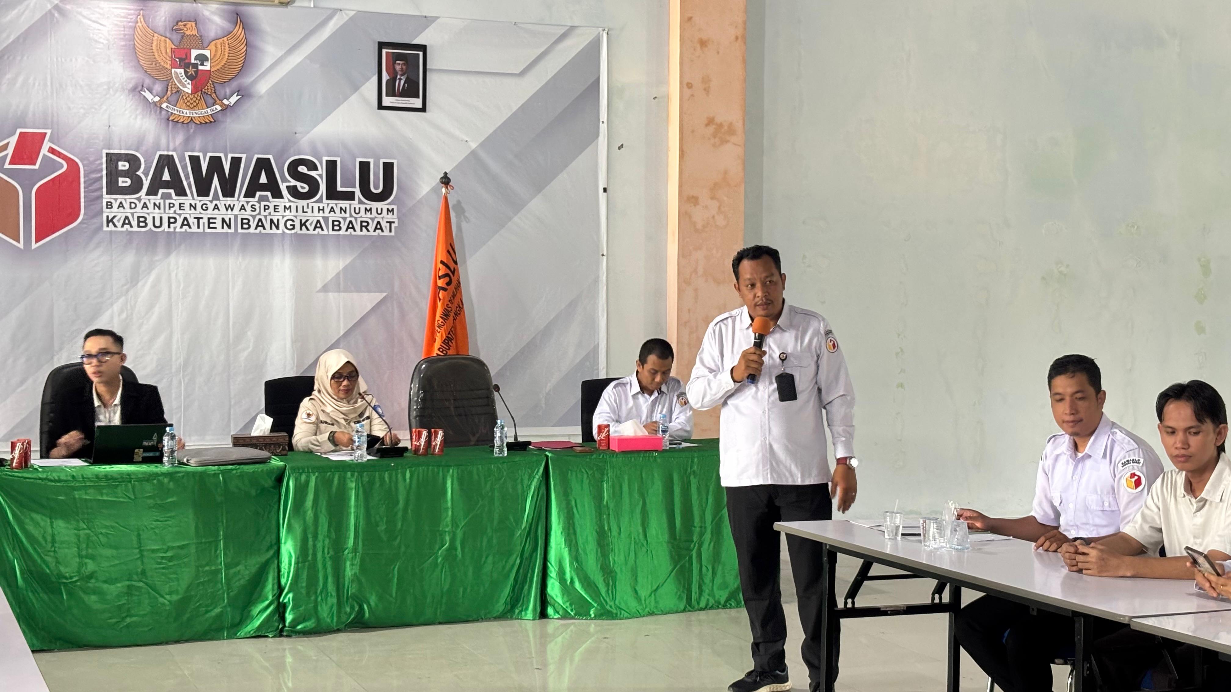 Bawaslu Bangka Barat Terima Visitasi Monev Keterbukaan Informasi Publik Tahun 2026