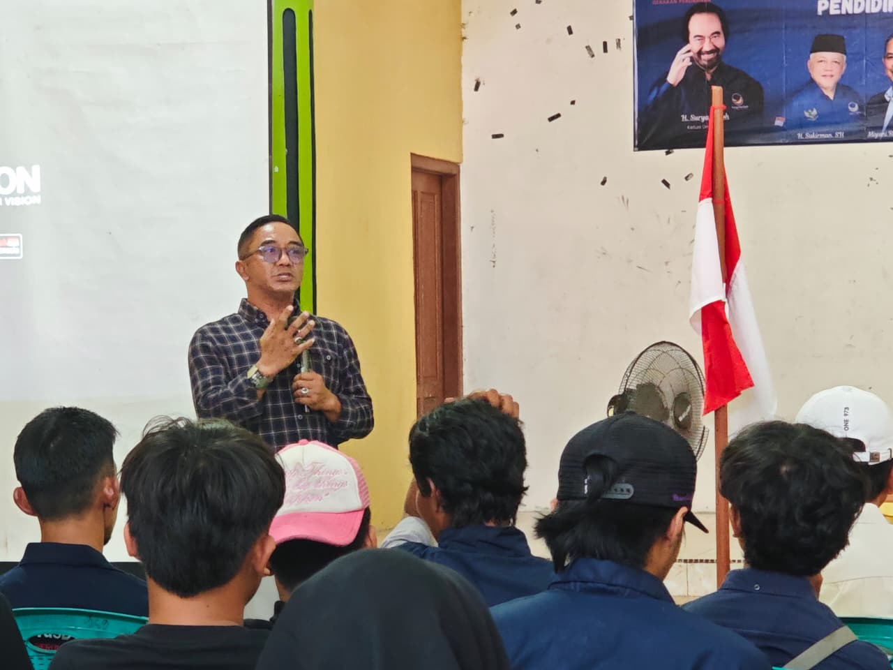 Bawaslu Bangka Barat Berikan Edukasi Kepemiluan pada Pendidikan Politik Partai NasDem