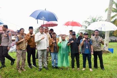 Pimpinan Bawaslu RI Herwyn JH Malonda Pantau Langsung Perhitungan Suara Ulang di Bangka Barat