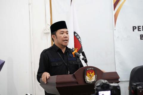 Sambutan Ketua Bawaslu Babel, EM Osykar