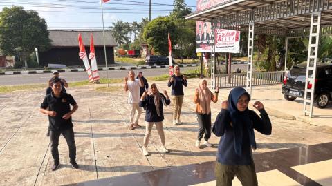 Senam Jum’at Sehati, Wujudkan Tubuh Sehat dan Hati Kuat