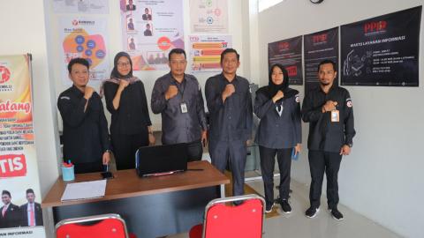 Bawaslu Babel dalam Rangka Monitoring dan Evaluasi Keterbukaan Informasi Publik