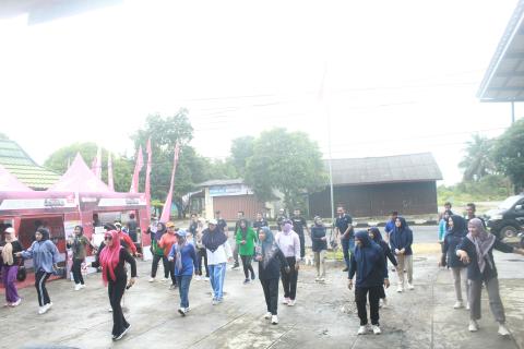 Senam Sehat Bawaslu Kabupaten Bangka Barat