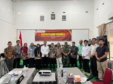 Kawal Ketat Data Pemilih, Bawaslu Bangka Barat Awasi Pleno PDPB Triwulan I 2026