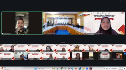 Rapat Konsultasi Teknis Pengelolaan dan Perekaman Arsip