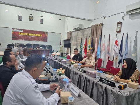 Bawaslu Bangka Barat Hadiri Rakor Persiapan Rekapitulasi Data Pemilih Berkelanjutan Triwulan II Tahun 2026