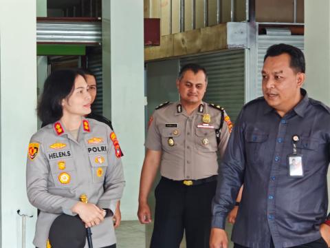 Bawaslu Bangka Barat Terima Kunjungan Kerja Kapolres Bangka Barat