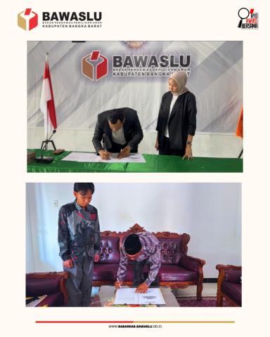 Bawaslu Bangka Barat Tandatangani IKU Tahun 2026, Perkuat Komitmen Kinerja dan Pelayanan Publik