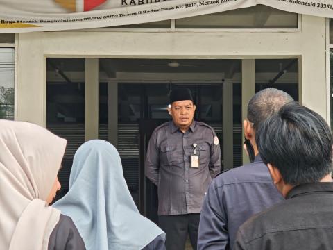 Bawaslu Bangka Barat Laksanakan Apel Pagi