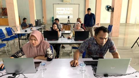 Badan Pengawas Pemilihan Umum (Bawaslu) Kabupaten Bangka Barat mengikuti Uji Kecakapan Penyelesaian Sengketa Proses Pemilihan Umum