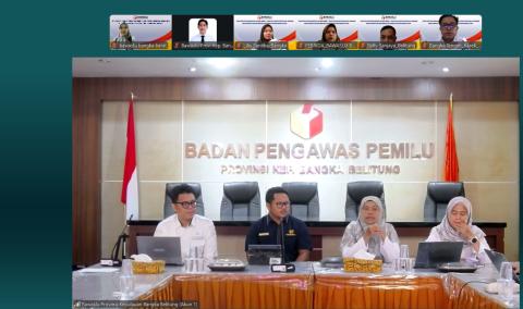 Perkuat Tertib Administrasi Keuangan, Bawaslu Bangka Barat Ikuti Kupas Tuntas PMK Nomor 41 Tahun 2026