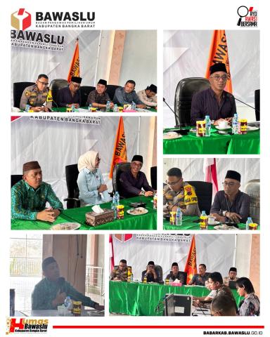 (Bawaslu) Kabupaten Bangka Barat melaksanakan Rapat Koordinasi Penanganan Pelanggaran dalam Peningkatan Kualitas Pelayanan Penerimaan Pengaduan Laporan Masyarakat