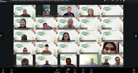 Bawaslu Bangka Barat Ikuti Workshop Analis Kebijakan, Perkuat Kapasitas ASN dalam Mendukung Kinerja Kelembagaan