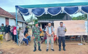 Monitoring Proses Pemungutan Suara di kecamatan Parittiga