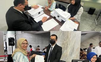 Penyerahan Keterangan Tertulis dan Alat bukti PHP 