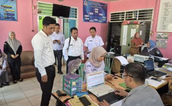 Pengawasan DPB di Kelurahan Sungai Daeng