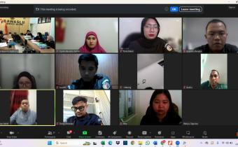 Rapat Pembahasan Program Kerja Divisi Hukum Tahun 2025 Secara Daring