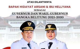 Gubernur dan Wakil Gubernur Bangka Belitung