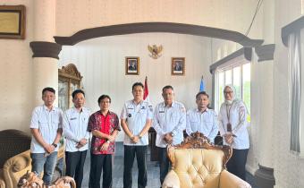 Koordinasi Ke Kantor Bupati Bangka Barat