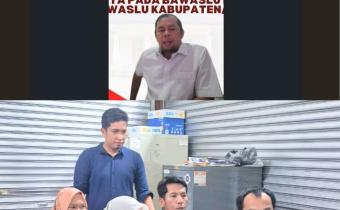 Bawaslu Bangka Barat Ikuti Rapat Kajian Penyelesaian Sengketa Pemilu Bersama Bawaslu Provinsi Babel