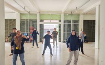 Senam Pagi Bersama Bawaslu Bangka Barat