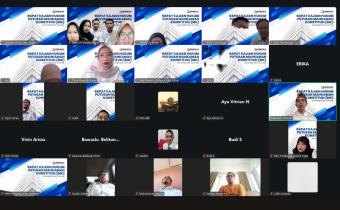 Bawaslu Bangka Barat Ikuti Rapat Kajian Hukum 