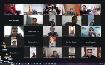 Penguatan Tata Kelola dan Kinerja, Bawaslu Bangka Barat Ikuti Rapat Pembinaan dan Evaluasi Sekretariat Bawaslu RI