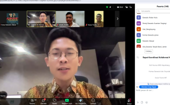 Perkuat Publikasi di Masa Non Tahapan, Bawaslu Bangka Barat Hadiri Rakor Media Sosial Nasional