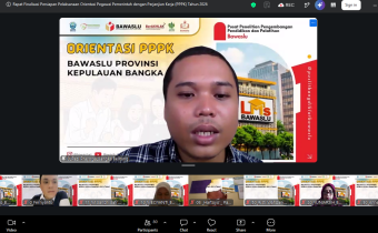 Bawaslu Kabupaten Bangka Barat Ikuti Rapat Finalisasi Persiapan Pelaksanaan Orientasi Pegawai Pemerintah dengan Perjanjian Kerja (PPPK) Tahun 2026